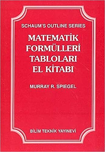 Matematik Formülleri Tabloları El Kitabı indir