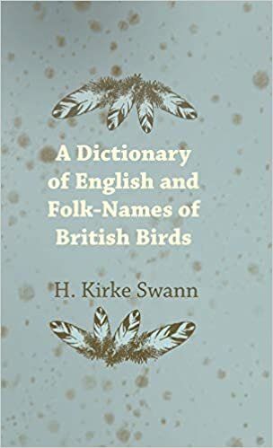 A Dictionary of English and Folk-Names of British Birds indir