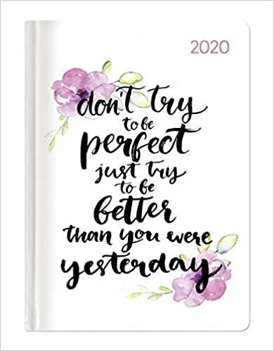 Mini-Buchkalender Style Better Today 2020 - Taschenplaner - Taschenkalender A6 - Day By Day - 352 Seiten - Terminplaner - Notizbuch indir