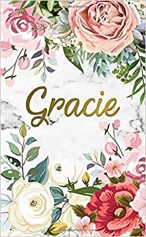 Gracie: 2020-2021 Nifty 2 Year Monthly Pocket Planner and Organizer with Phone Book, Password Log & Notes | Two-Year (24 Months) Agenda and Calendar | ... Floral Personal Name Gift for Girls & Women