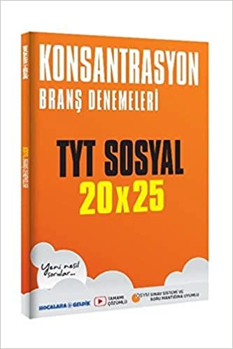 Konsantrasyon Branş Denemeleri Tyt Sosyal 20x25