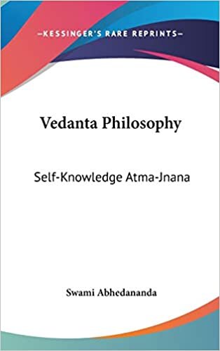 Vedanta Philosophy: Self-Knowledge Atma-Jnana indir