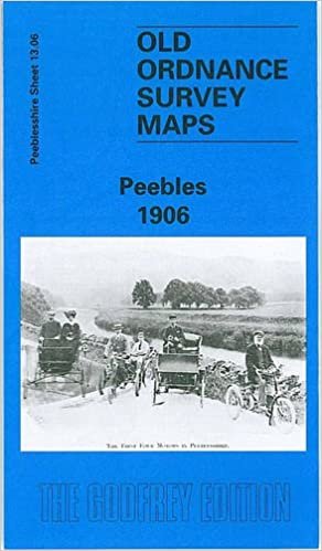 Peebles 1906: Peeblesshire Sheet 13.06 (Peeblesshire Eski Isletim Sistemi Haritalari)