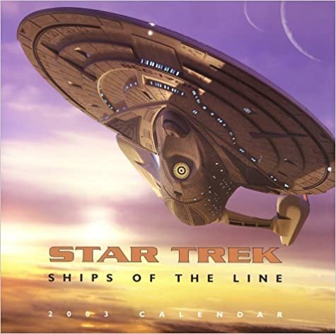 Star Trek Ships of the Line 2003 Calendar (Wall Calendar) indir