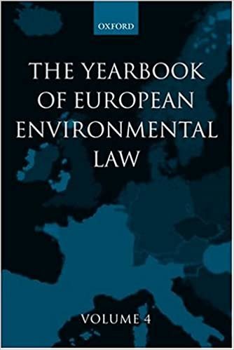 Yearbook of European Environmental Law: Volume 4