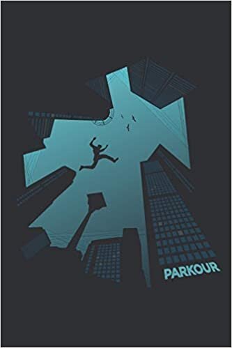 Parkour: Graph Paper Notebook, 6x9 Inch, 120 pages