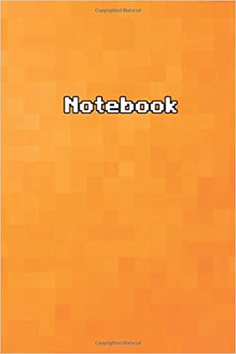 Notebook: Pixel Journal, Diary, Cool (110 Pages, Blank, 6 x 9) , Composition for s Kids Students Girls Boys Gamers to Home primary elementary ... draw. Perfect gift for somebody to sketch