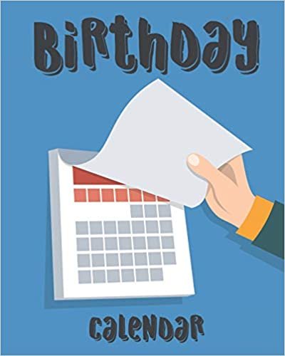 Birthday Calendar: Perpetual Calendar |Record All Your Important Dates |Date Keeper |Christmas Card List |For Birthdays Anniversaries & Celebrations (birthday book)