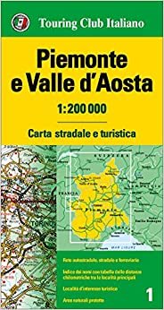 Piemonte / Val d' Aosta (CARTES ITALIE / DIVERS)