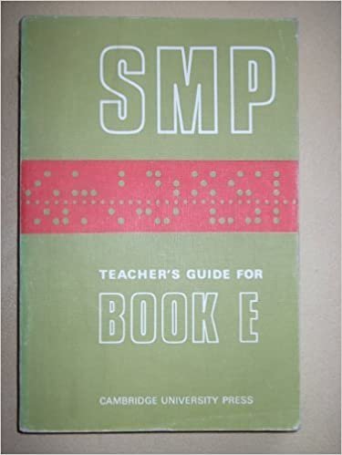 Teacher's Guide for Book E (School Mathematics Project Lettered Books): Tchrs' Bk. E