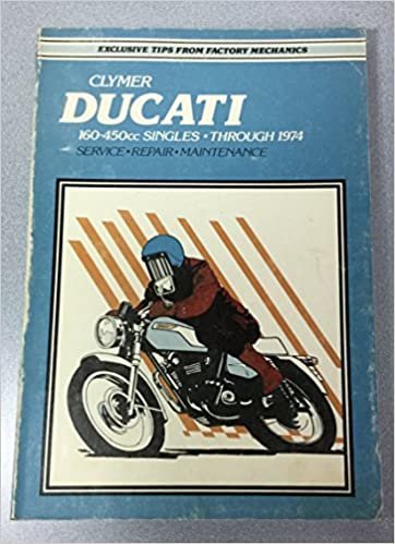 Ducati 160 450Cc Singles Through 1974 Service Repair Maintenance (M306)