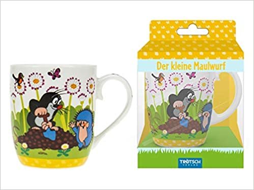 Trötsch Der kleine Maulwurf Kindertasse Garten: Geschenktasse aus Porzellan indir