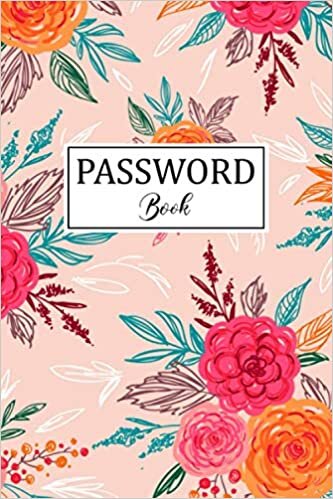 Password Book: A Journal to Organize Your Internet Usernames & Logins | 6" x 9" Small Password Journal and Alphabetical Tabs | Password Logbook | Logbook To Protect Usernames indir