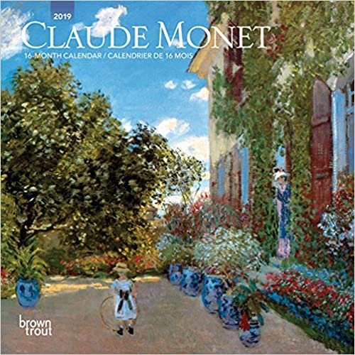 Claude Monet 2019 Mini Wall Calendar indir