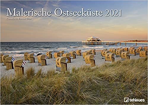 Malerische Ostseeküste 2021 - Wand-Kalender - 42x29,7 - Meer