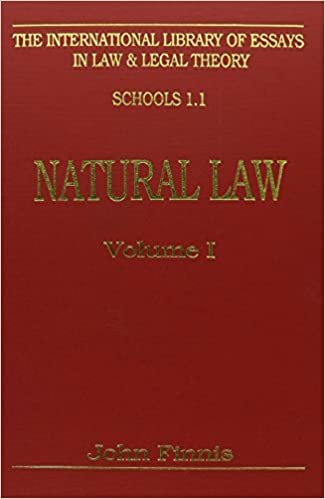 Natural Law: Volume 1 (Law and Legal)
