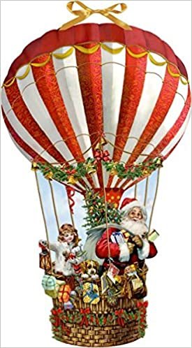 Wandkalender - Weihnachtsballon