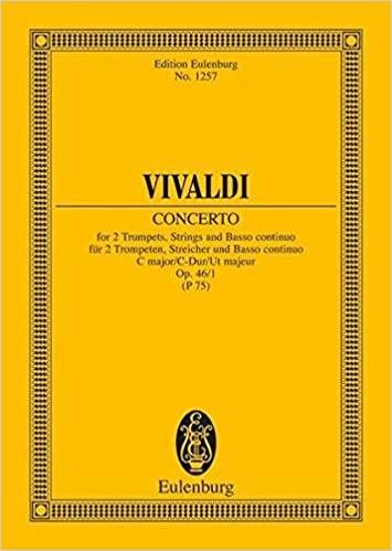 Concerto Op. 46/1 C Maj 2 Tpts (Edition Eulenburg)