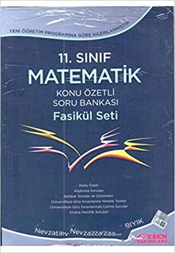 Esen 11. Sınıf İleri Düzey Matematik Konu Özetli Soru Bankası Fasikül Seti Yeni indir