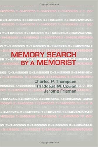 Memory Search By A Memorist