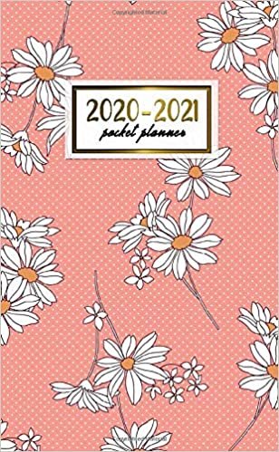 2020-2021 Pocket Planner: Nifty Two-Year (24 Months) Monthly Pocket Planner and Agenda | 2 Year Organizer with Phone Book, Password Log & Notebook | Pretty Daisy & Floral Pattern indir