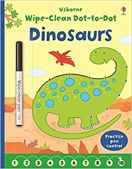 Usborne - Wipe-clean Dot-to-dot Dinosaurs