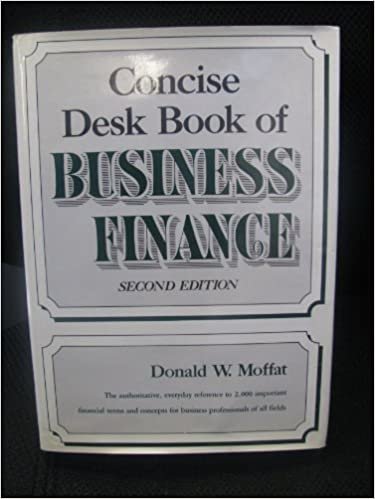 Concise Desk Book of Business Finance