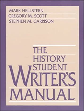 The History Student Writer's Manual indir