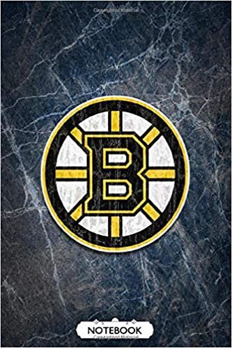 NHL Notebook : Boston Bruins Lined Notebook Journal Blank Ruled Writing Journal indir