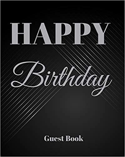 Birthday Guest Book