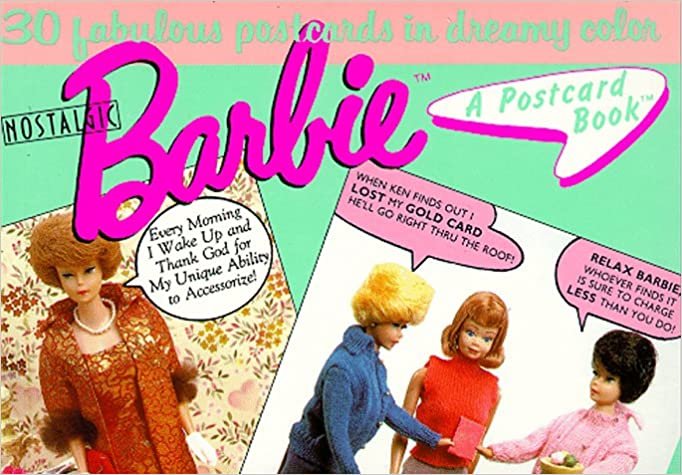 Nostalgic Barbie: A Postcard Book