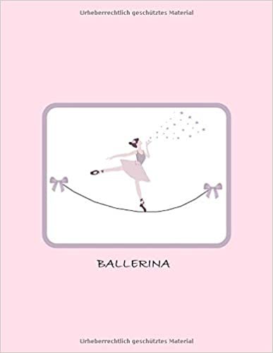 Ballerina: Balletttänzer - Groß, blanko, Notizbuch für Kinder mit 100 Seiten zum Ausfüllen,Einkleben,Schreiben,Zeichnen und Ausmalen
