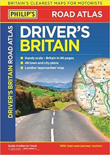 Philip's Driver's Atlas Britain: Paperback indir