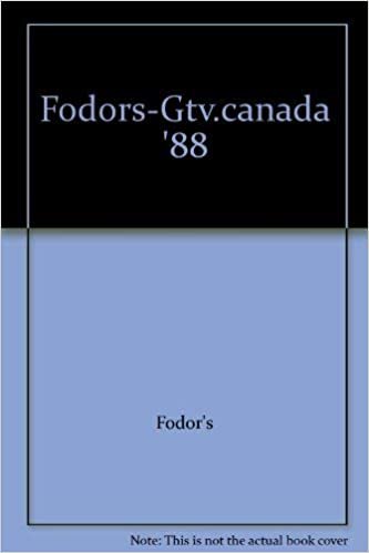 FODORS-GTV.CANADA '88 (Great Travel Value Guides)