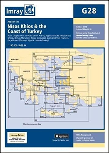 Imray Chart G28: Nisos Khios & the Coast of Turkey (G Series, Band 28)