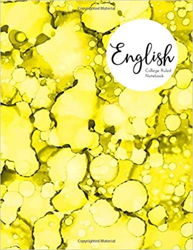 English: College Ruled Notebook - Yellow indir