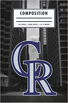 New Year Weekly Timesheet Record Composition : Colorado Rockies Notebook | Christmas, Thankgiving Gift Ideas | Baseball Notebook #17
