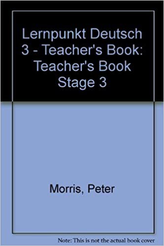 Lernpunkt Deutsch: Teacher's Book Stage 3 indir