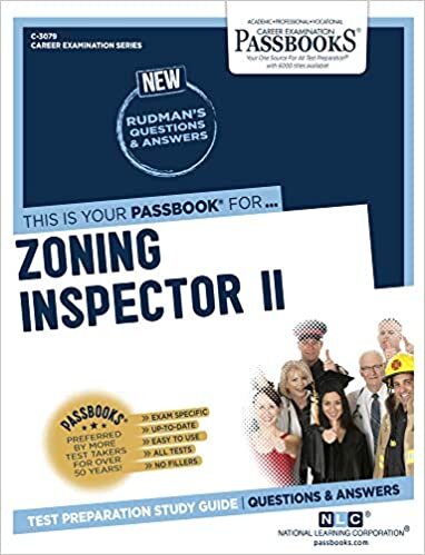 Zoning Inspector (Career Examination, Band 3079)