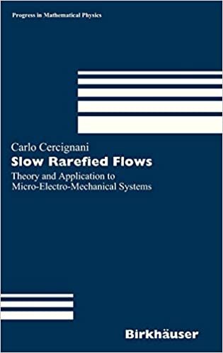 Slow Rarefied Flows: Theory and Application to Micro-Electro-Mechanical Systems (Progress in Mathematical Physics) indir