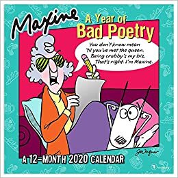 Maxine 2020 Calendar: A Year of Bad Poetry