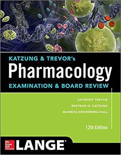Katzung & Trevor's Pharmacology Examination and Board Review,12th Edition [Paperback] Trevor, Anthony; Katzung, Bertram and Knuidering-Hall, Marieke