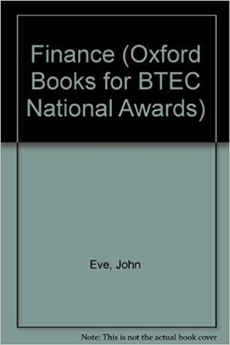 Finance (Oxford Books for BTEC National Awards)
