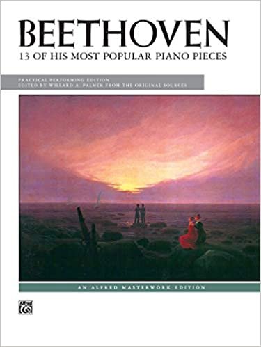 Beethoven -- 13 of His Most Popular Piano Pieces (Alfred Masterwork Editions) indir