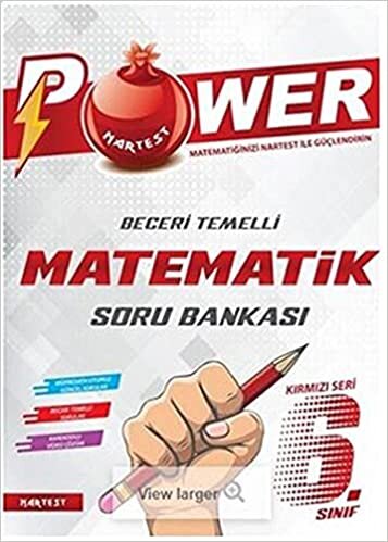 Nartest Yayınevi 6. Sınıf Kırmızı Power Matematik Soru Bankası