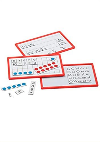 ABC-Material / Legekasten Deutsch & Mathematik: Magnetischer Legekasten mit 3 Tafeln