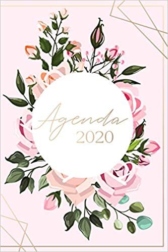 Agenda 2020 Semana Vista: Organiza tu día - Agenda semanal 12 meses - Enero a Diciembre 2020