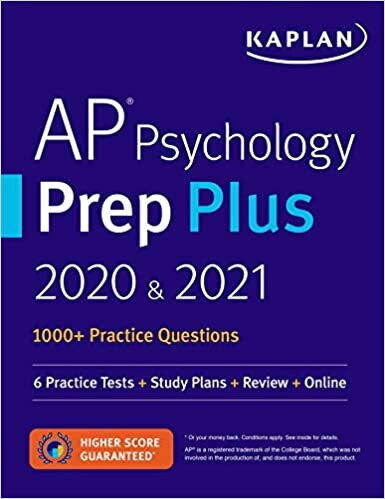 AP Psychology Prep Plus 2020 & 2021: 6 Practice Tests + Study Plans + Review + Online (Kaplan Test Prep)