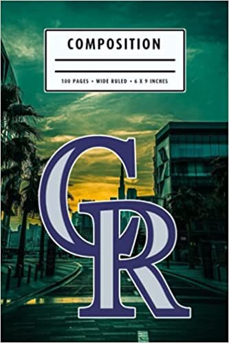 Composition: Colorado Rockies To Do List Planner - Finals Planning Business Notebook | Christmas, Thankgiving Gift Ideas | Baseball Notebook #13
