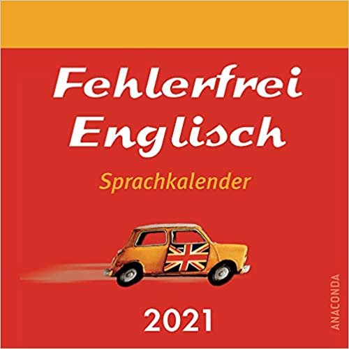 Fehlerfrei Englisch - Sprachkalender 2021 indir